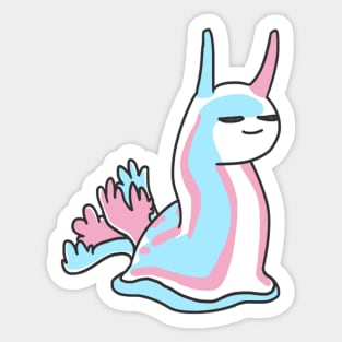 Trans Pride Sea Slug Sticker